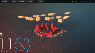 The Low-Poly Island Desktop